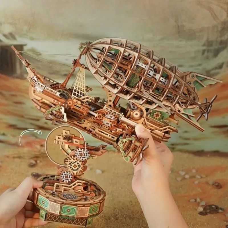3D Holzpuzzle - Sailing In Fog - Image 3