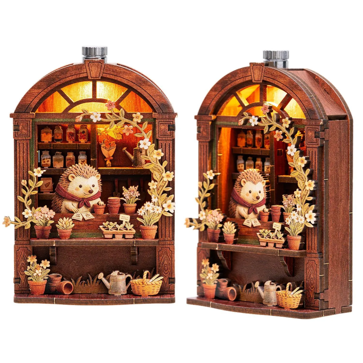 3D Holzpuzzle - Serie Märchenhafte Straßenecke | Kühlschrankmagnet - Image 14