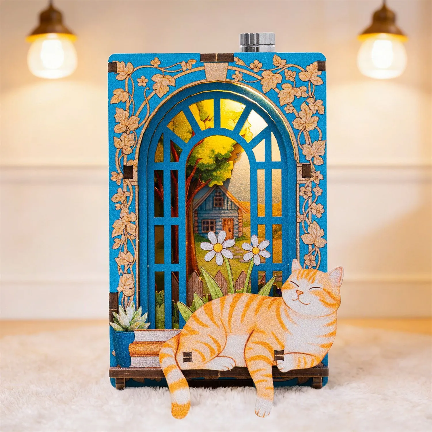 3D Holzpuzzle - Serie Märchenhafte Straßenecke | Kühlschrankmagnet - Image 8