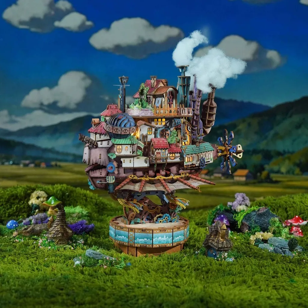 3D Holzpuzzle - Walking Castle - Image 5