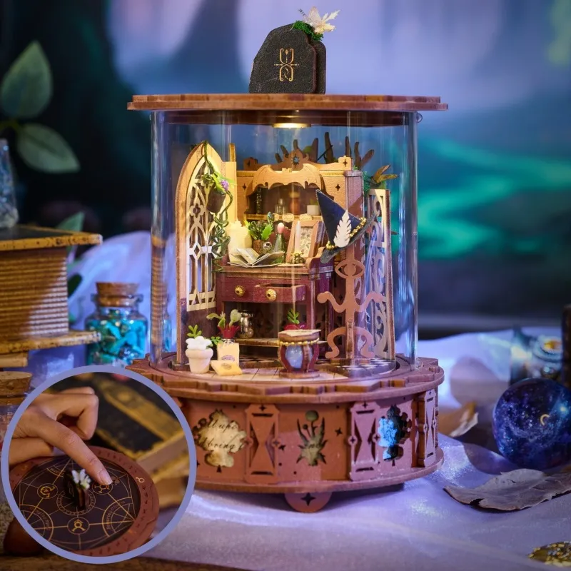 Spieluhr aus Holz „Magic Music Box“ - Image 5
