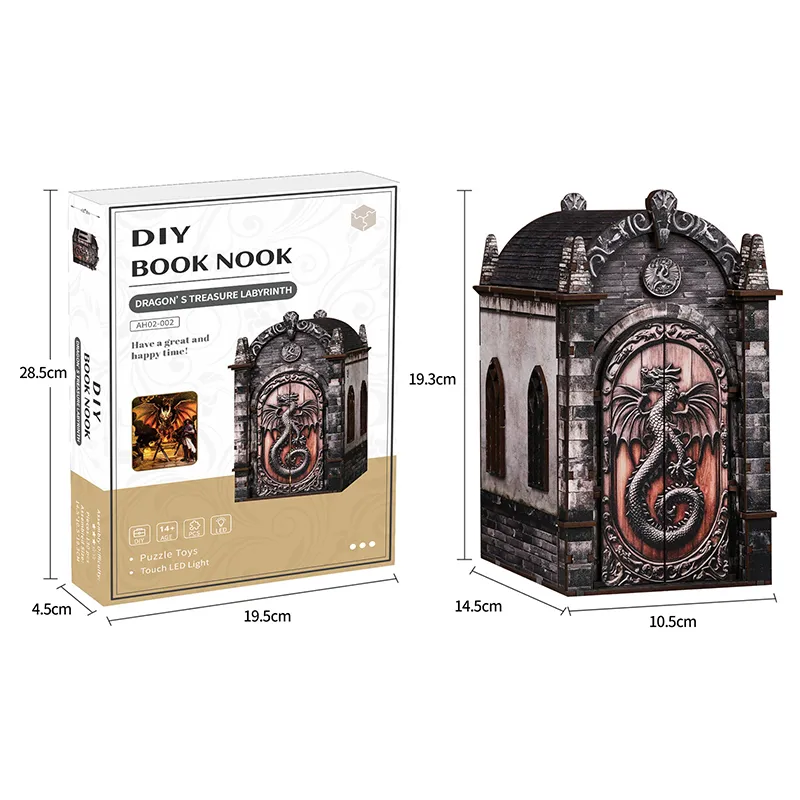 Book Nook Fourth Wing - Dragons Treasure Labyrinth - Image 15