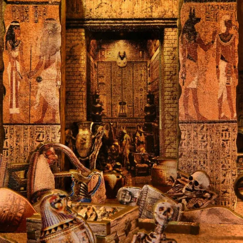 Book Nook - Egyptian Pharaoh's Tomb - Image 6