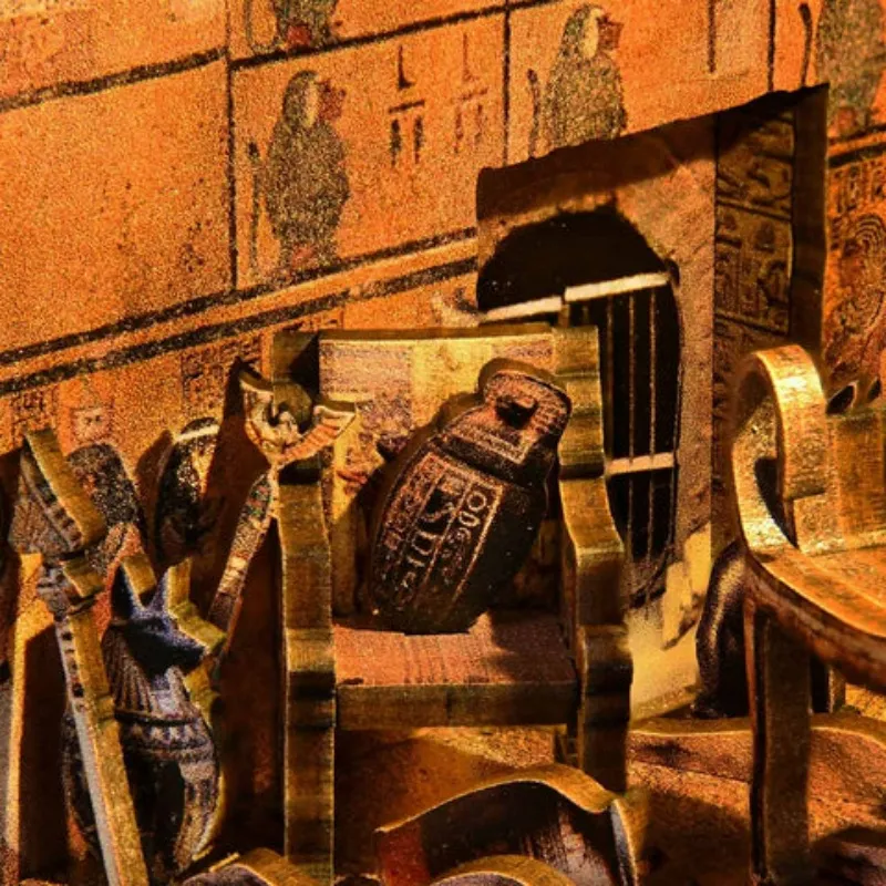Book Nook - Egyptian Pharaoh's Tomb - Image 7