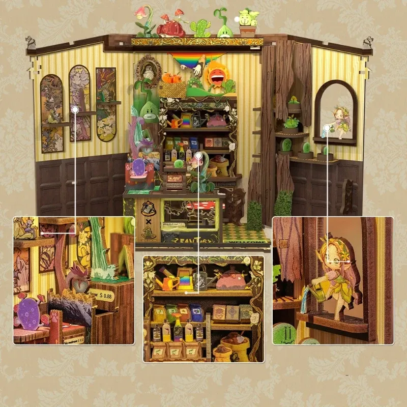 Book Nook - Fantacy Plant Shop - Image 3
