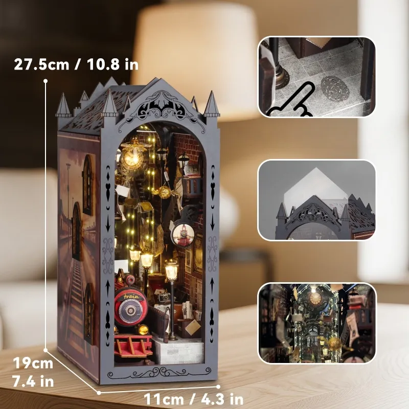 Book Nook - Fantasy Train Platform - Image 7