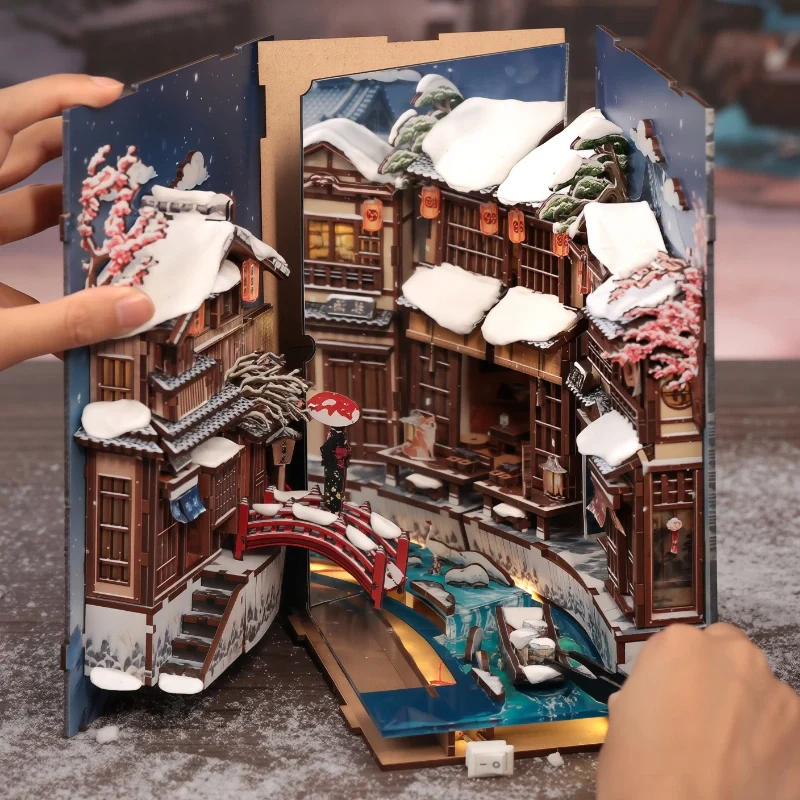 Book Nook Japan - Kyoto Snow Whisper - Image 7