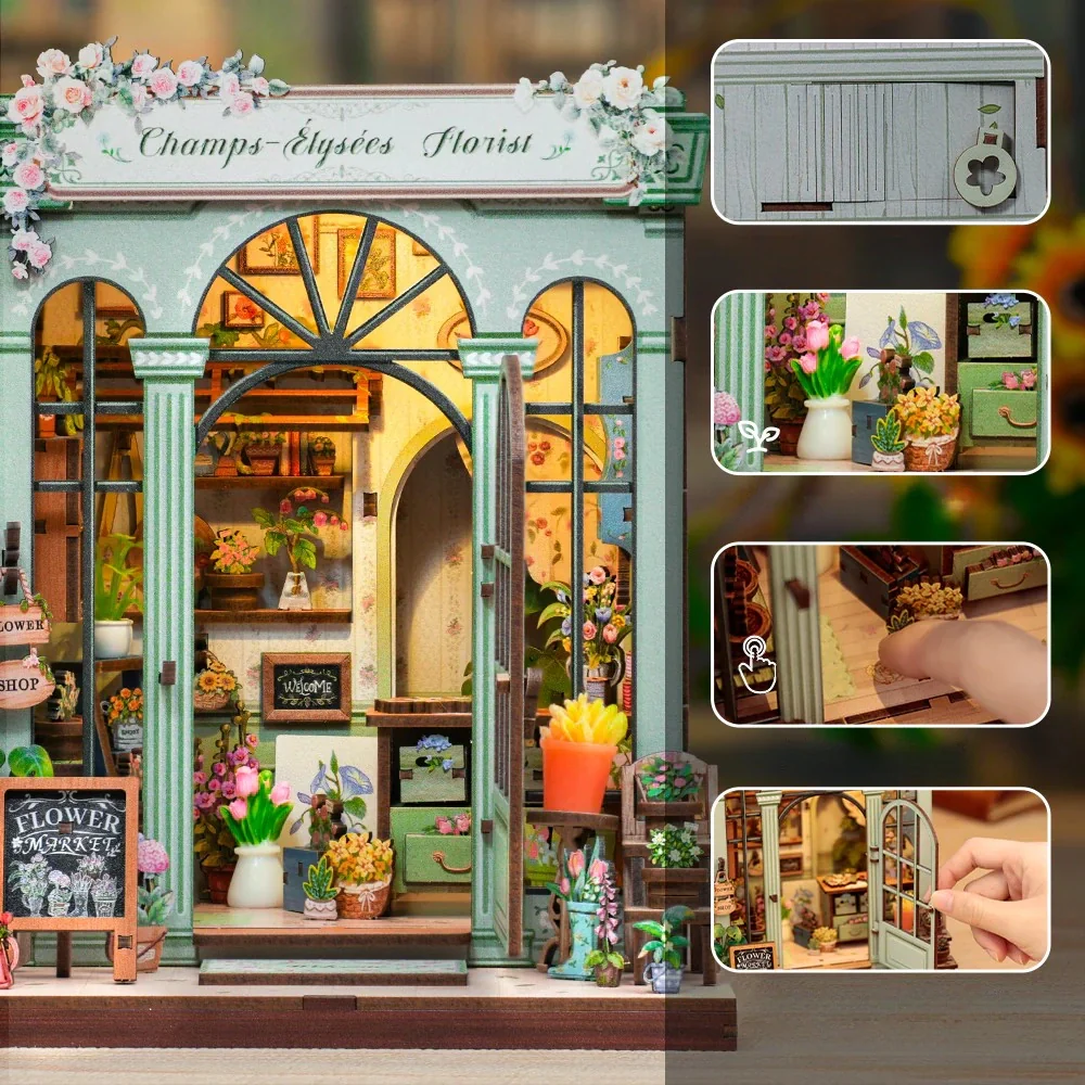 Book Nook Kit - Champs-Élysées Florist - Image 3