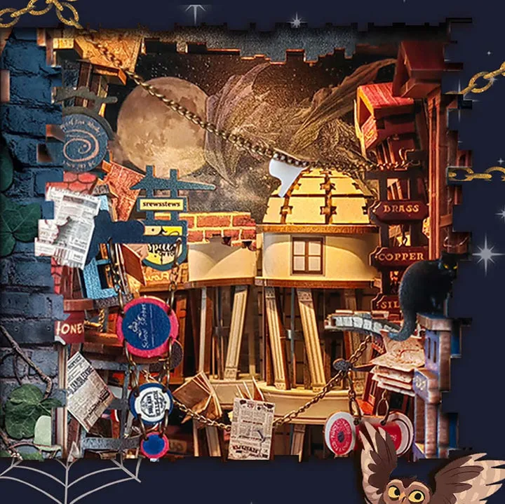 Book Nook - Magic Night Alley - Image 4