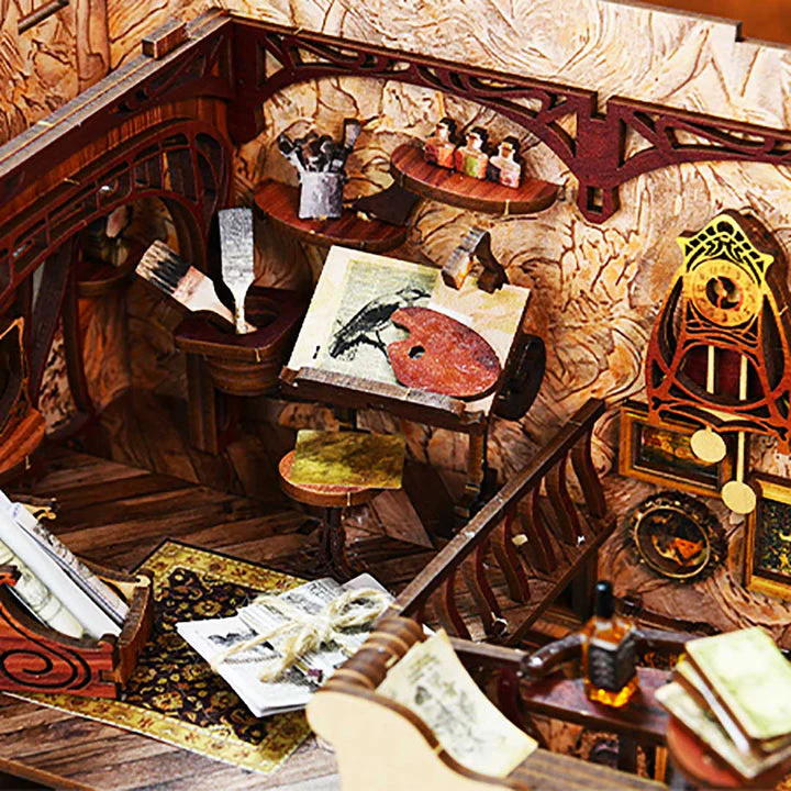 Book Nook - Painter's Day At Dusk - Image 10