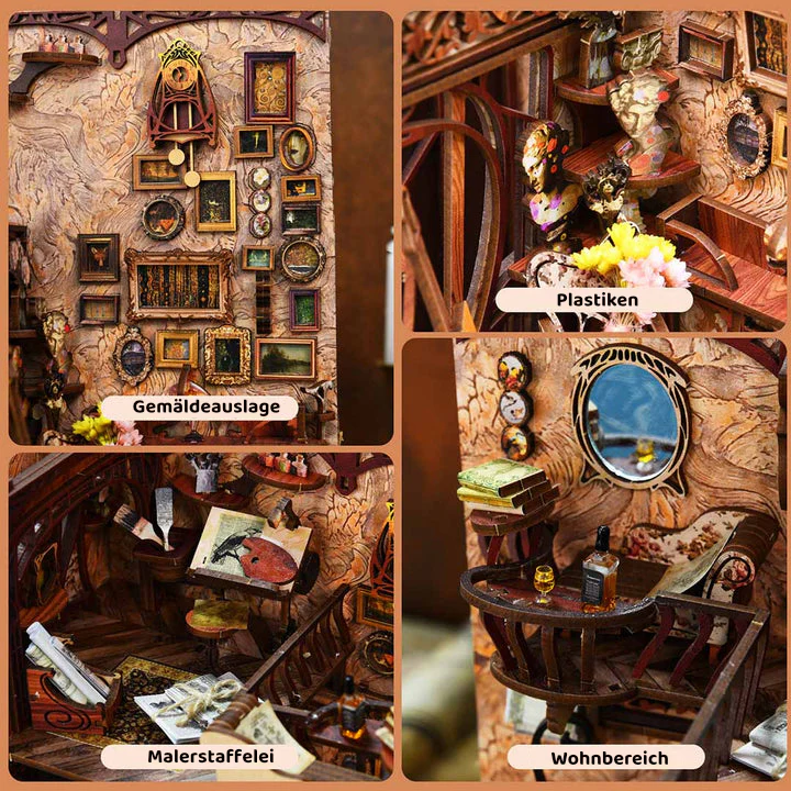 Book Nook - Painter's Day At Dusk - Image 3