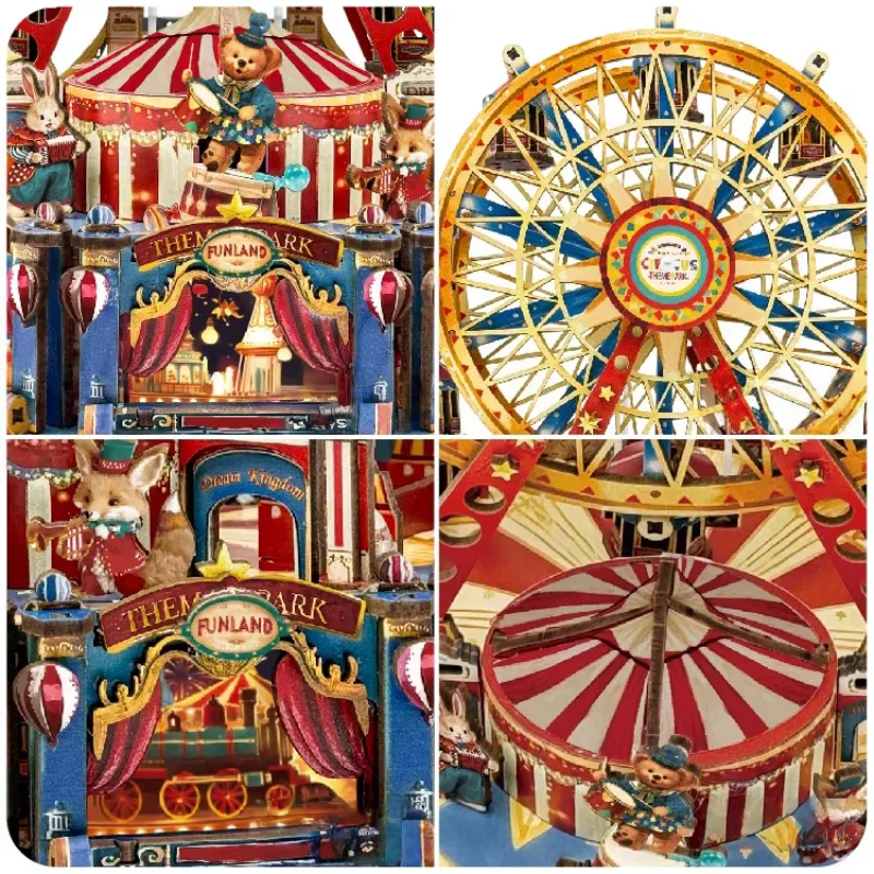 DIY Holz-Spieluhr - Century Ferris Wheel - Image 2
