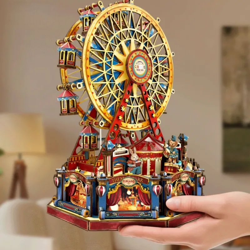 DIY Holz-Spieluhr - Century Ferris Wheel - Image 3