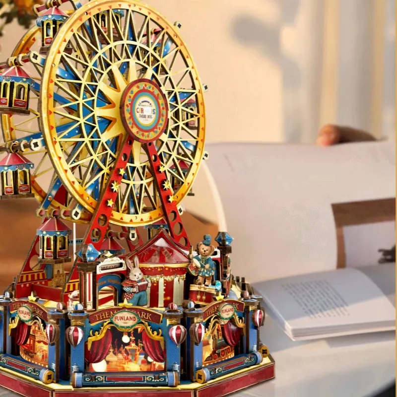 DIY Holz-Spieluhr - Century Ferris Wheel - Image 4