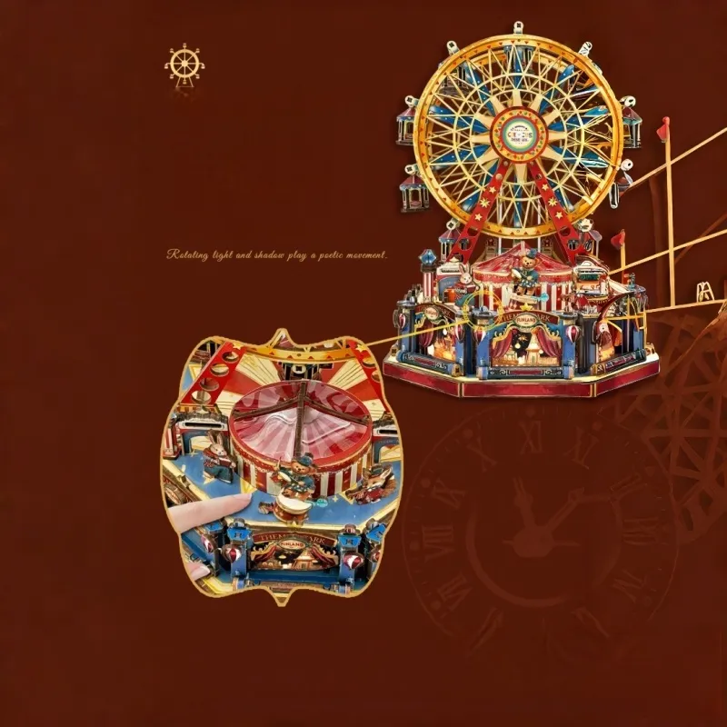 DIY Holz-Spieluhr - Century Ferris Wheel - Image 5