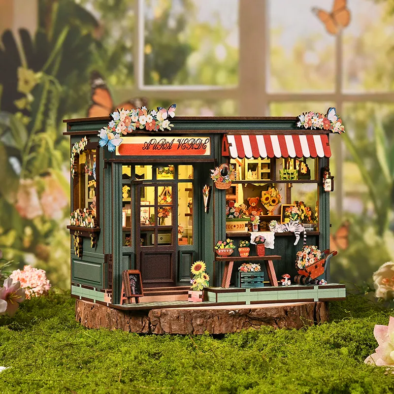 Miniatur Haus - Aura Verde Flower Room - Image 10