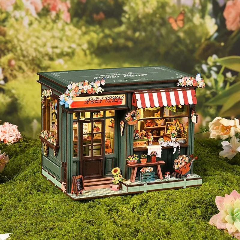 Miniatur Haus - Aura Verde Flower Room - Image 5