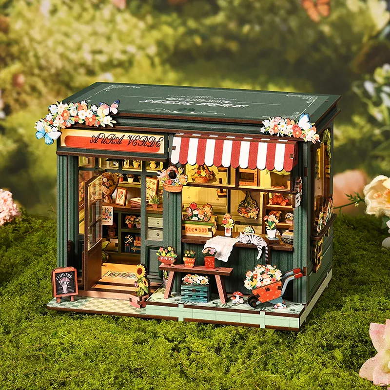 Miniatur Haus - Aura Verde Flower Room - Image 8