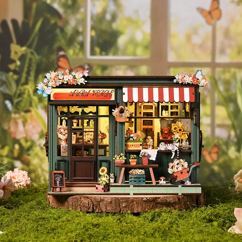 Miniatur Haus - Aura Verde Flower Room - Image 9