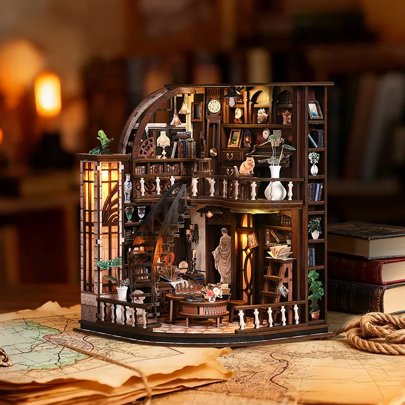 Miniatur Haus Bausatz - Bacchus Bookstore