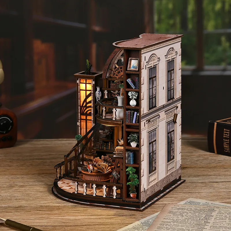 Miniatur Haus Bausatz - Bacchus Bookstore - Image 7