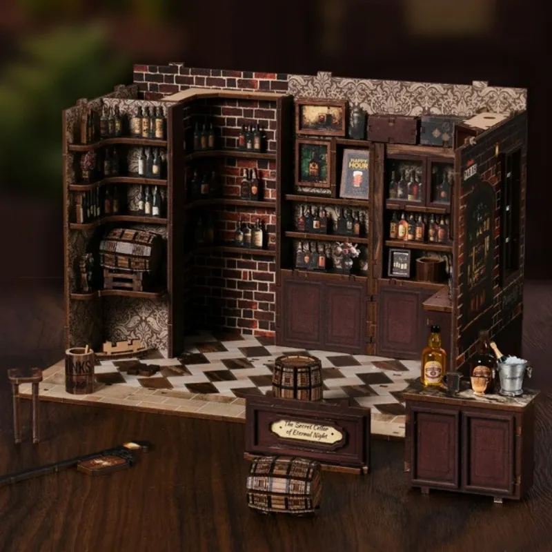 Miniatur Haus Bausatz - Corner Tavern - Image 6