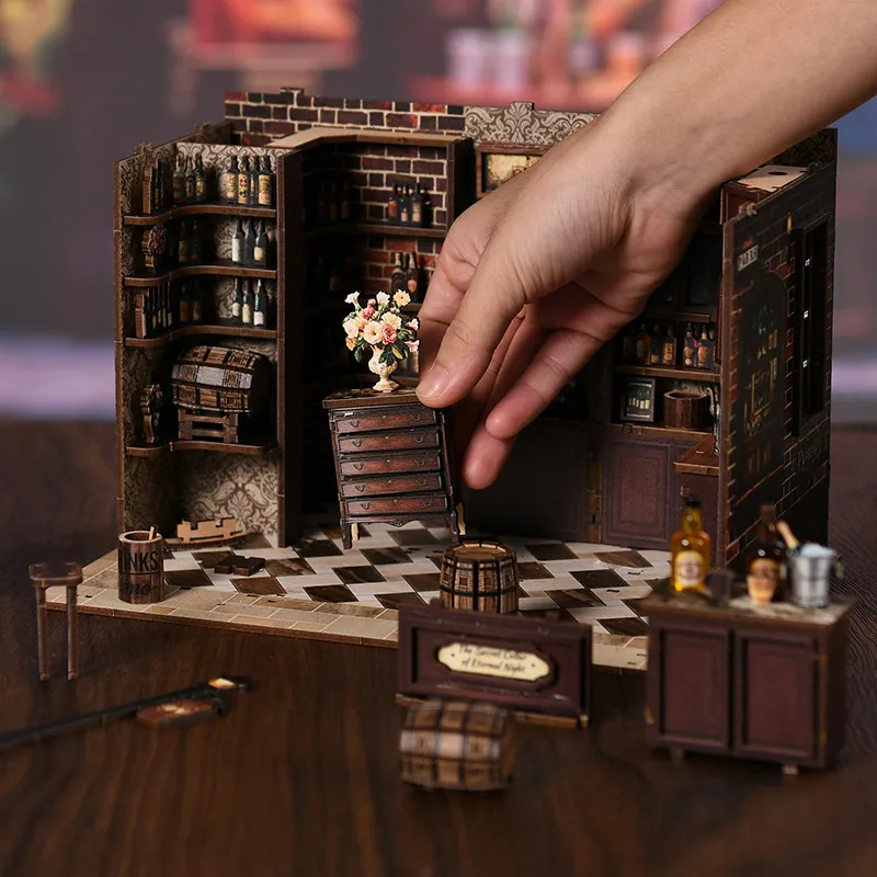 Miniatur Haus Bausatz - Corner Tavern - Image 9