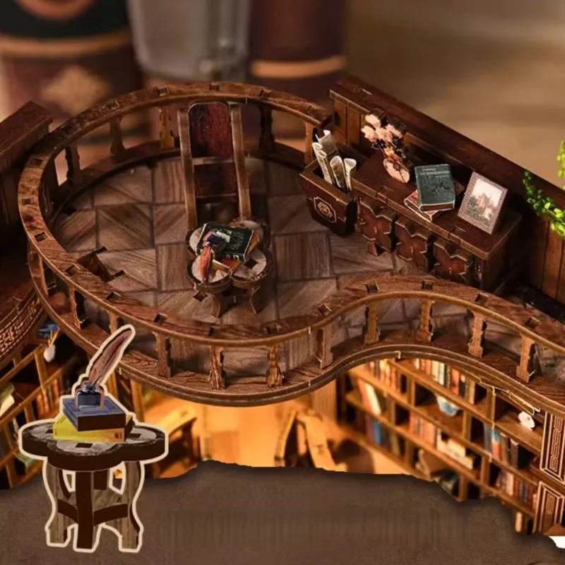 Miniatur Haus Bausatz - Dreamy Book Hall - Image 5