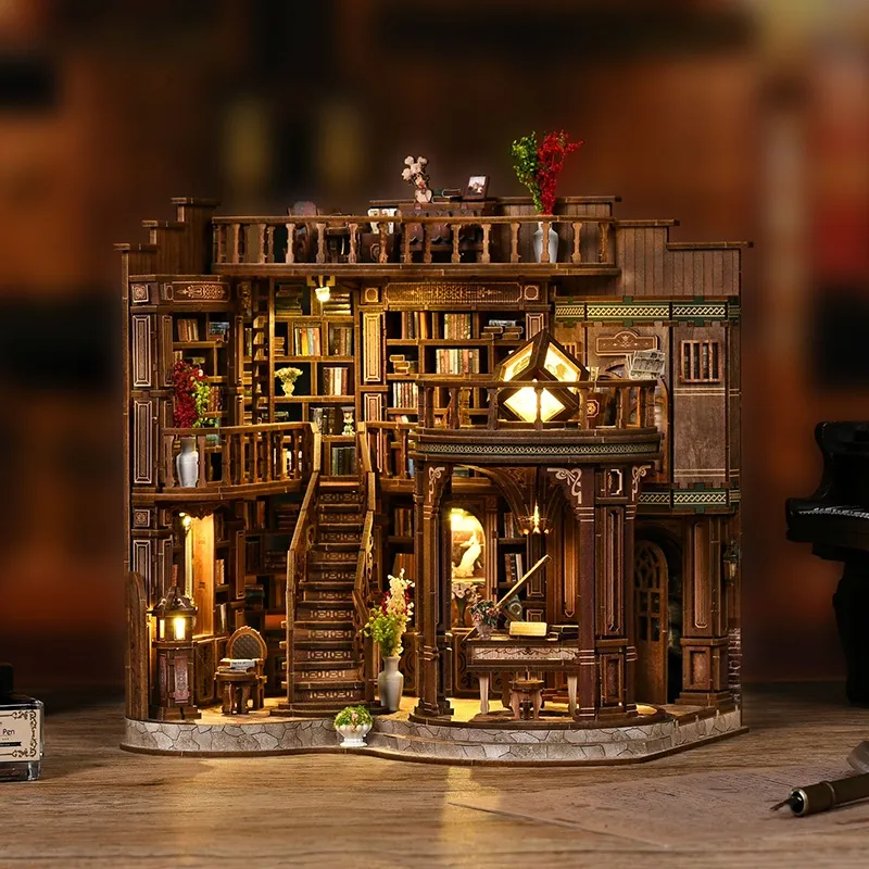 Miniatur Haus Bausatz - Dreamy Book Hall - Image 6