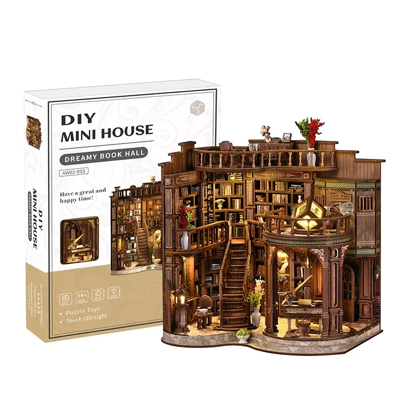 Miniatur Haus Bausatz - Dreamy Book Hall - Image 9