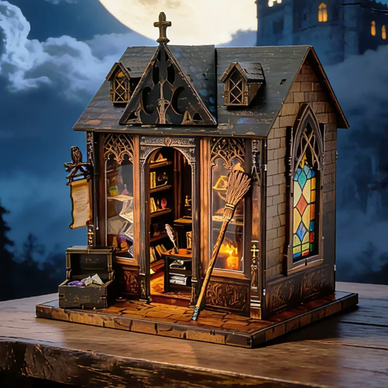Miniatur Haus Bausatz - Hogsmeade Cottage - Image 3