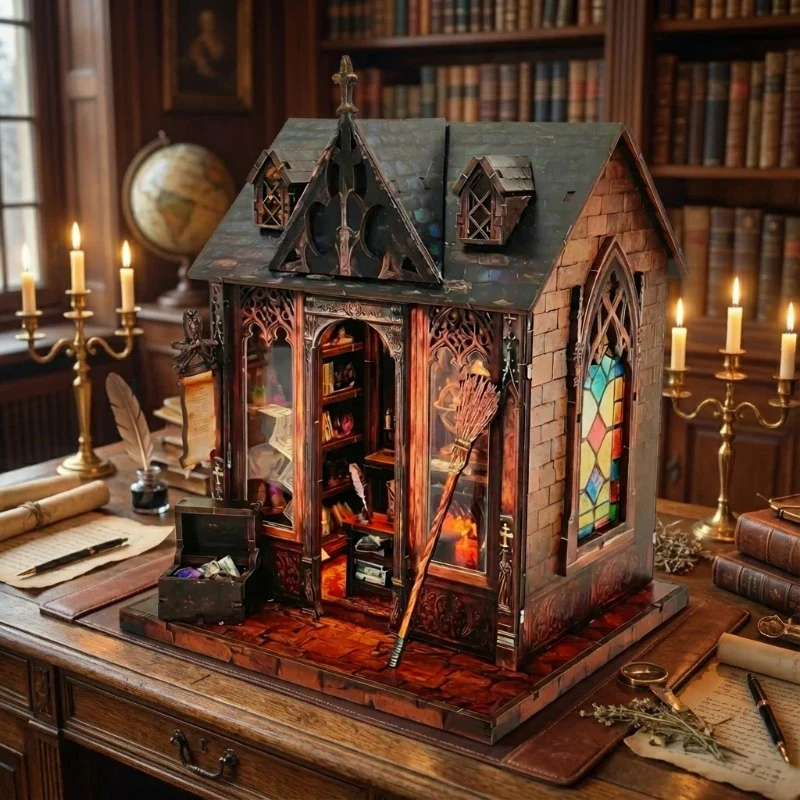 Miniatur Haus Bausatz - Hogsmeade Cottage - Image 5