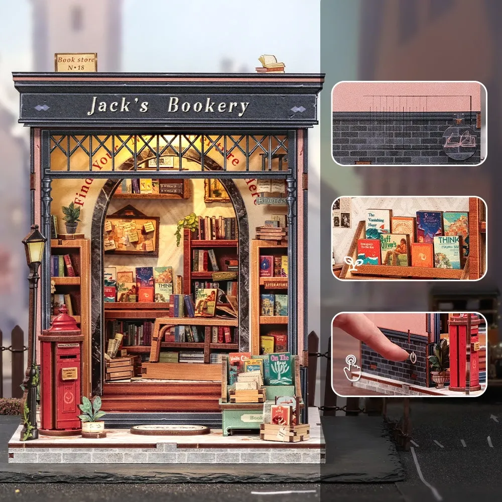 Miniatur Haus Bausatz - Jack's Bookery - Image 2