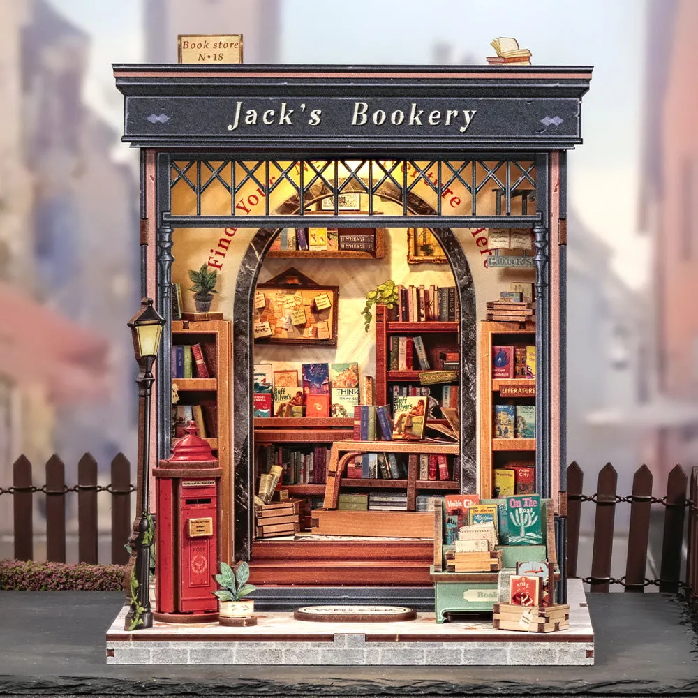 Miniatur Haus Bausatz - Jack's Bookery - Image 3