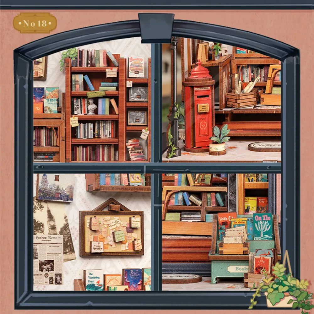 Miniatur Haus Bausatz - Jack's Bookery - Image 5