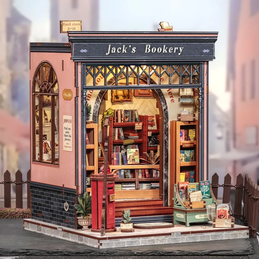 Miniatur Haus Bausatz - Jack's Bookery - Image 7