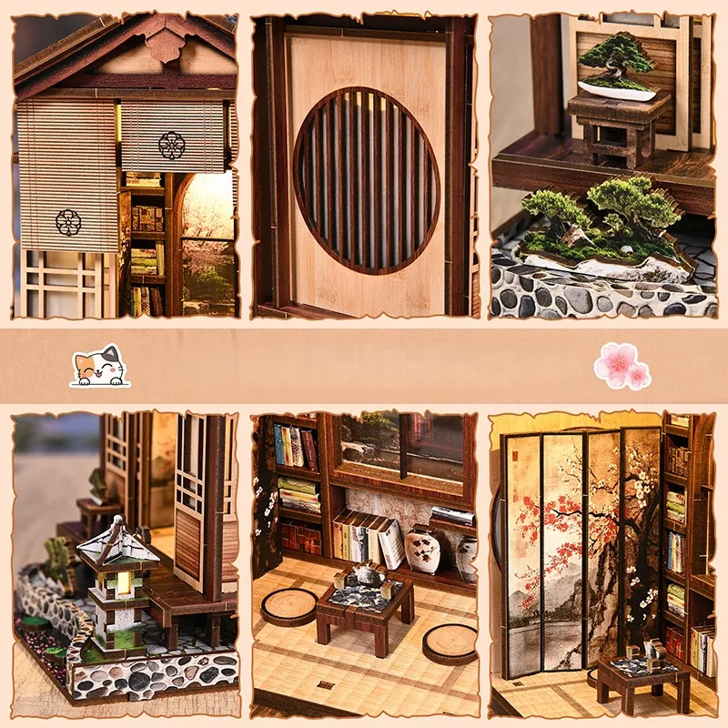 Miniatur Haus Bausatz - Moss-Lantern Harmony Garden - Image 2
