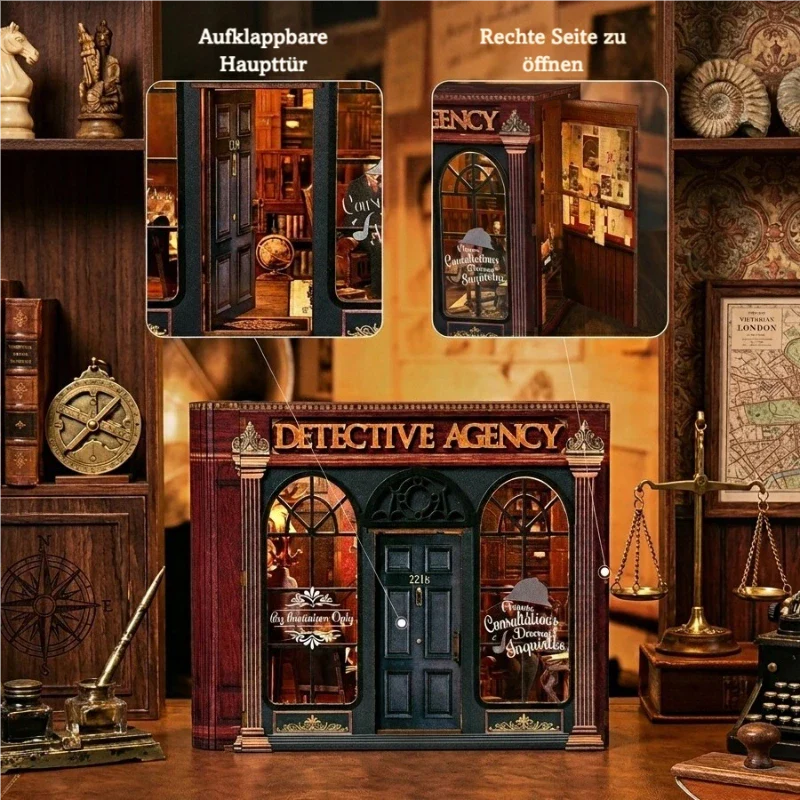 Miniatur Haus Bausatz - Mystery detective agency - Image 4