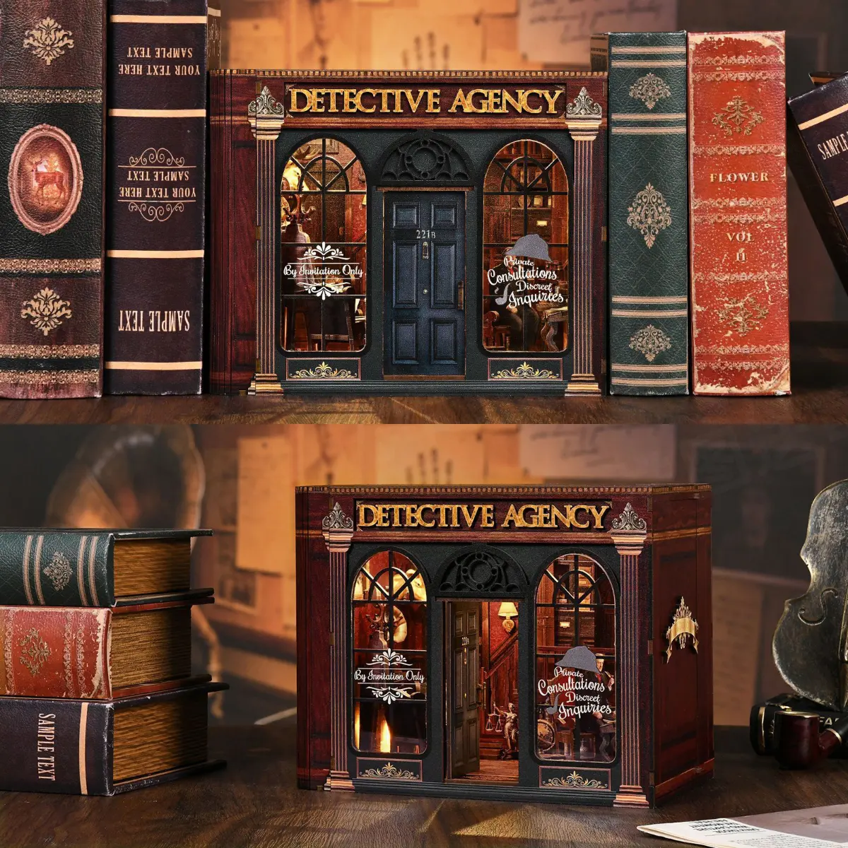Miniatur Haus Bausatz - Mystery detective agency - Image 6
