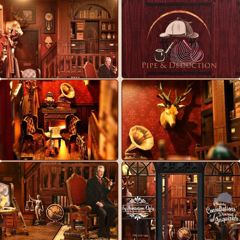 Miniatur Haus Bausatz - Mystery detective agency - Image 7