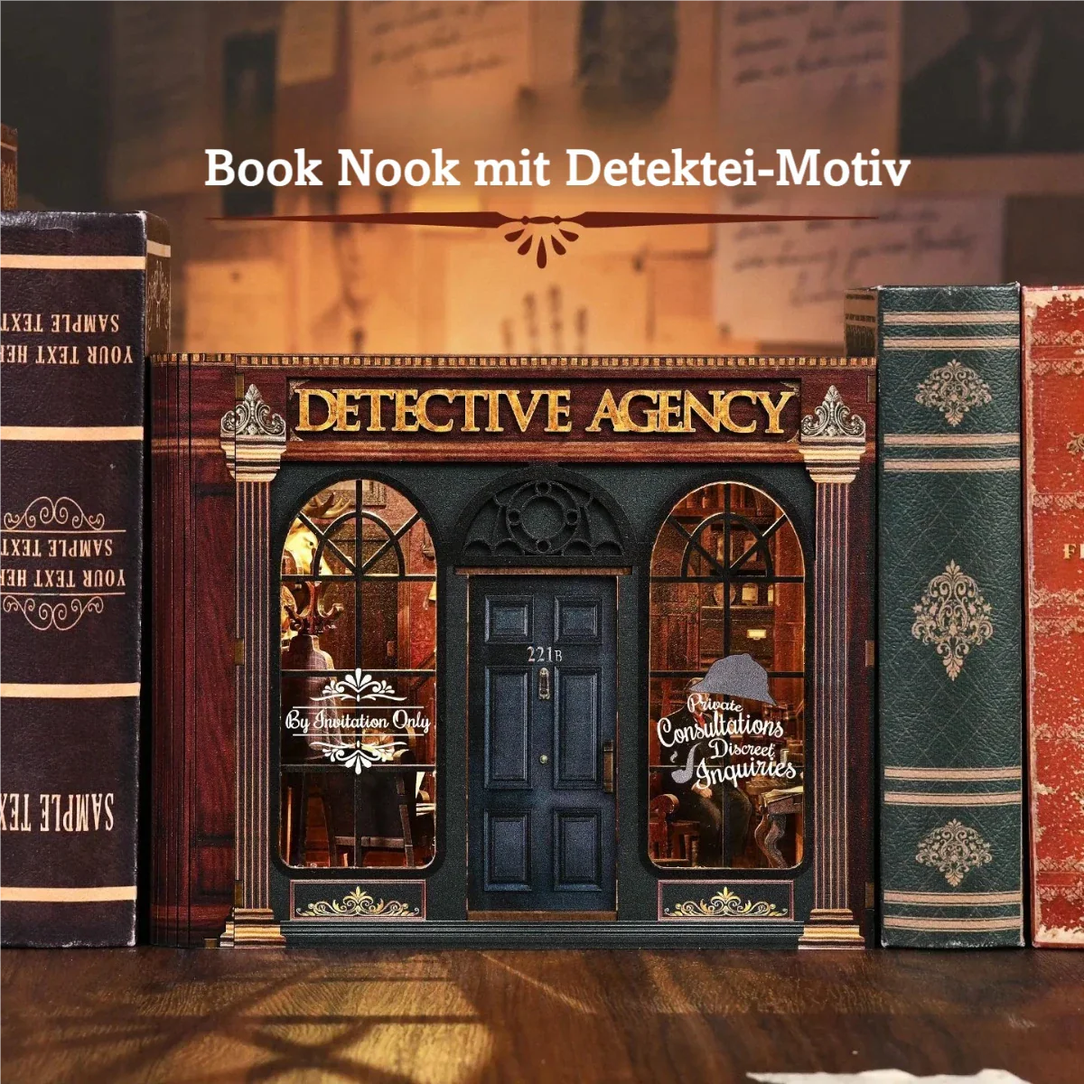 Miniatur Haus Bausatz - Mystery detective agency - Image 8
