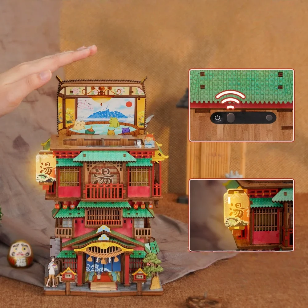 Miniatur Haus Bausatz - Onsen Saga - Image 3