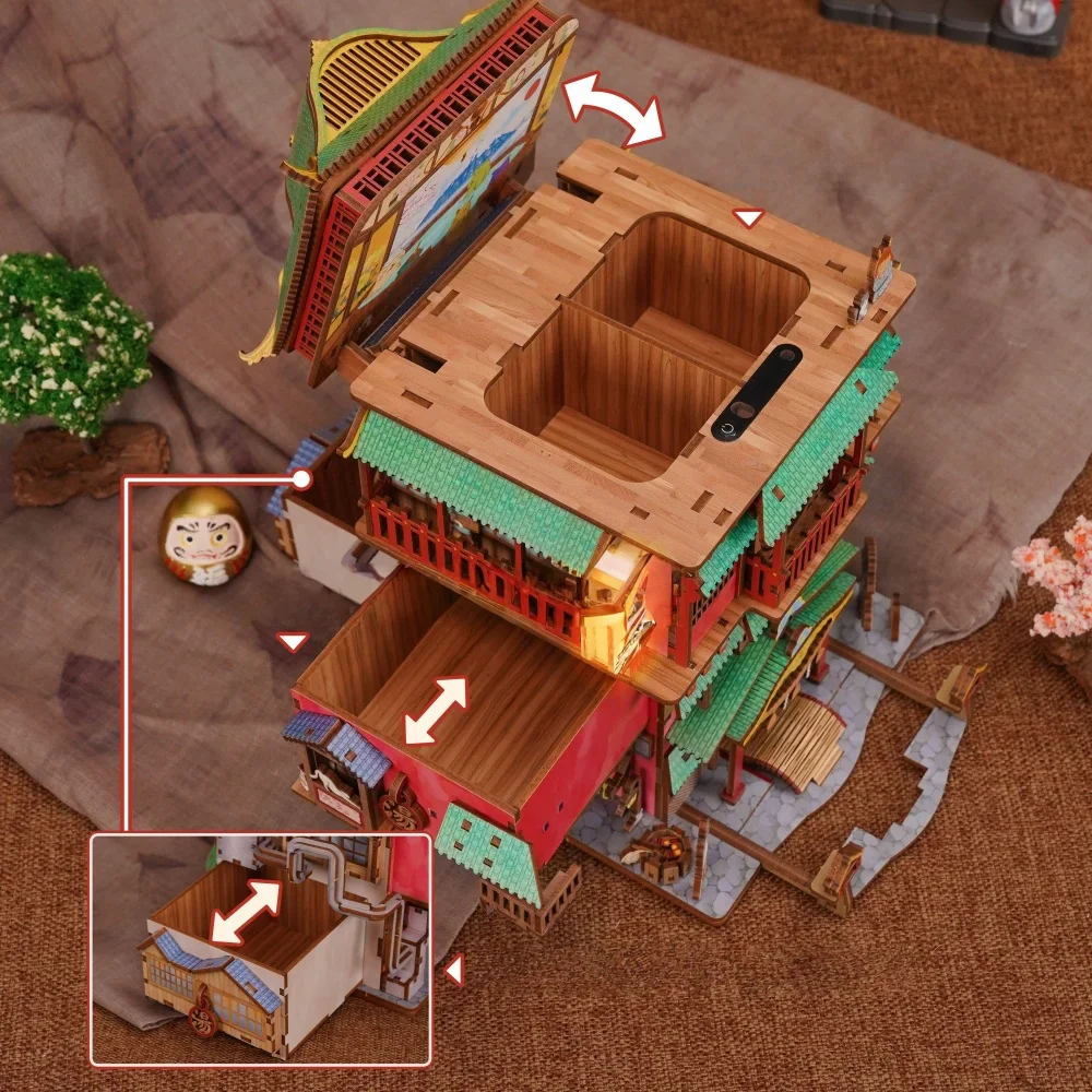 Miniatur Haus Bausatz - Onsen Saga - Image 5