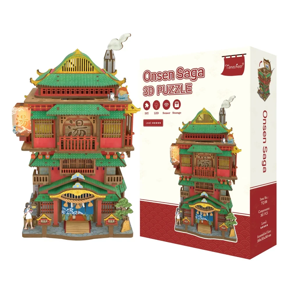 Miniatur Haus Bausatz - Onsen Saga - Image 6