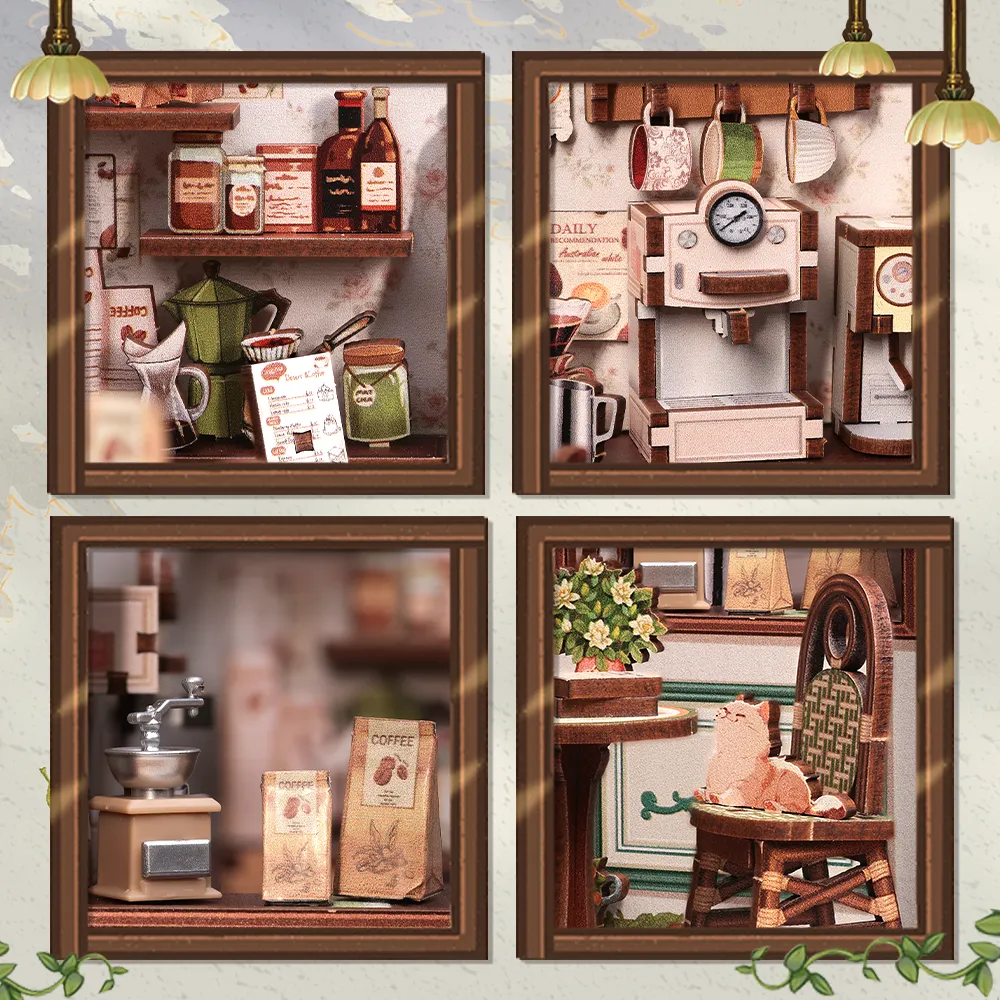 Miniatur Haus Bausatz - Sunny Cafe - Image 2