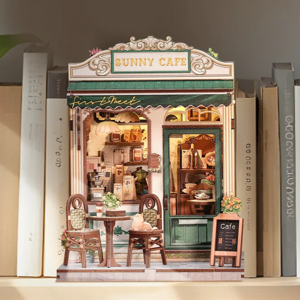 Miniatur Haus Bausatz - Sunny Cafe - Image 7