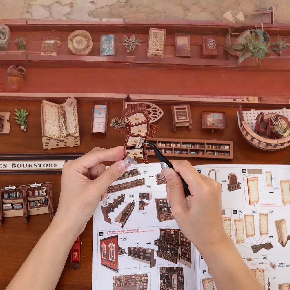 Miniatur Haus Bausatz - Thames Bookstore - Image 8