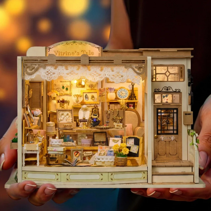 Miniatur Haus Bausatz - Vitrine's Tale | Der Magische Juwelier - Image 10