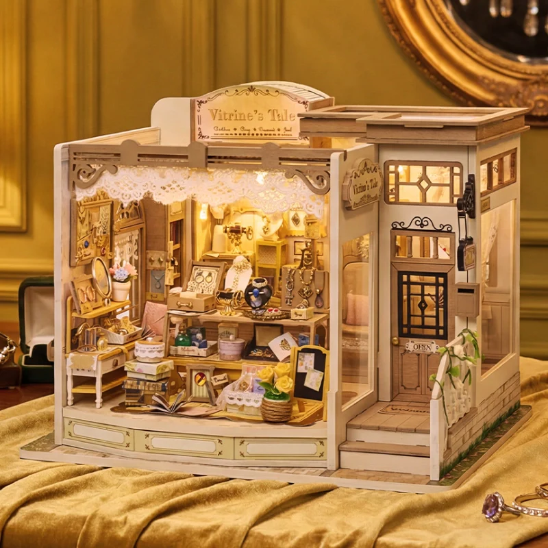 Miniatur Haus Bausatz - Vitrine's Tale | Der Magische Juwelier - Image 11