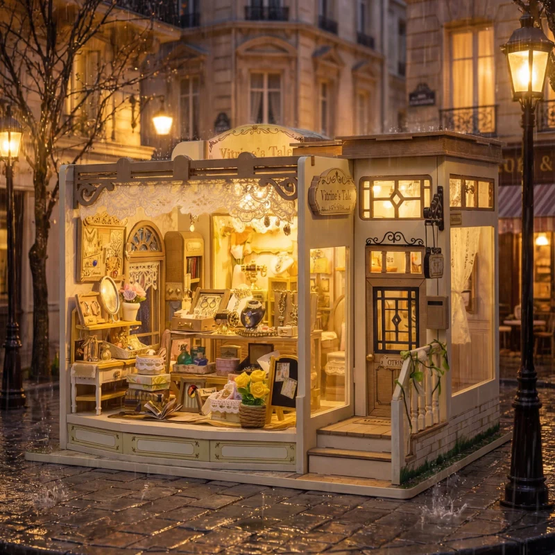 Miniatur Haus Bausatz - Vitrine's Tale | Der Magische Juwelier - Image 3